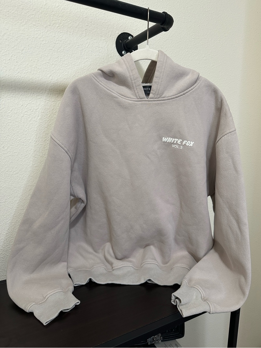 White Fox Boutique VOL.3 Hoodie in Light Taupe